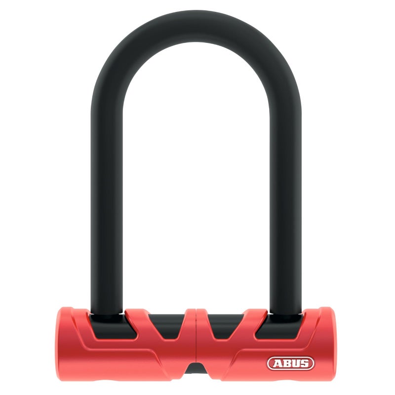 أباس ABUS Ultimate 420 U-Lock + USH Bracket - قفل الدراجة مع تكبل دائري ودعامة - مستوى الأمان ABUS 12-140 مم ارتفاع القيد، أسود - Image 1
